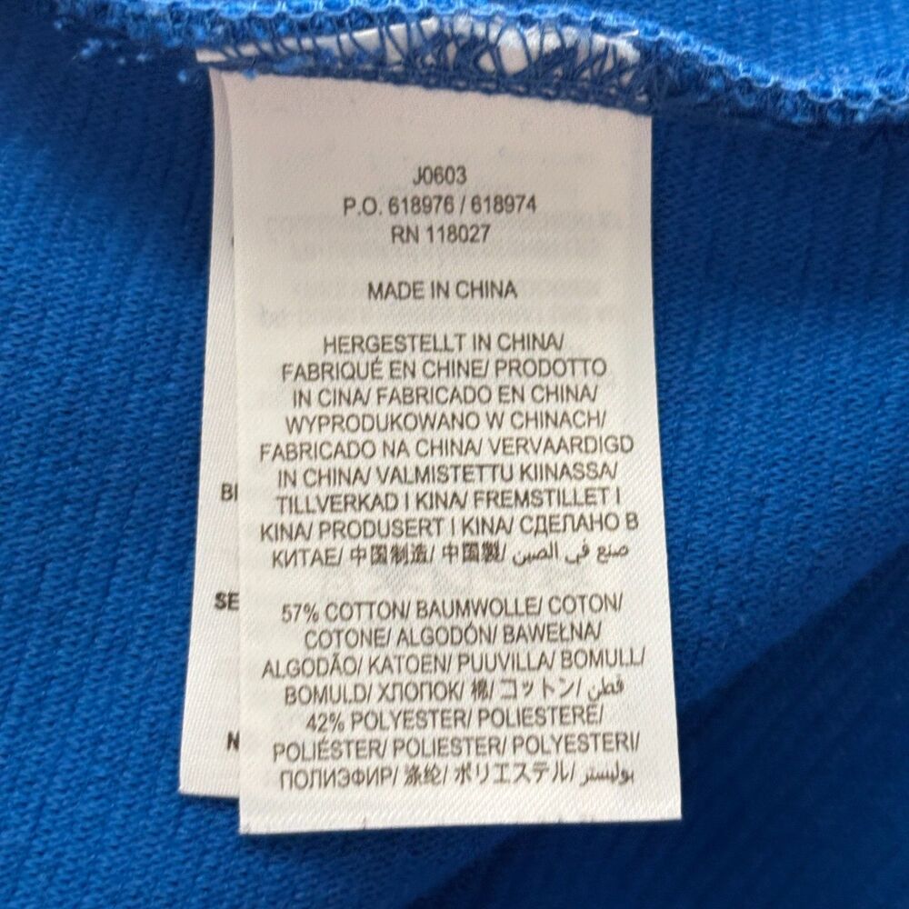 Boden Ellen Ottoman Shift Dress Ribbed Knee Length Business Modest Blue 8 P265 - Picture 8 of 9